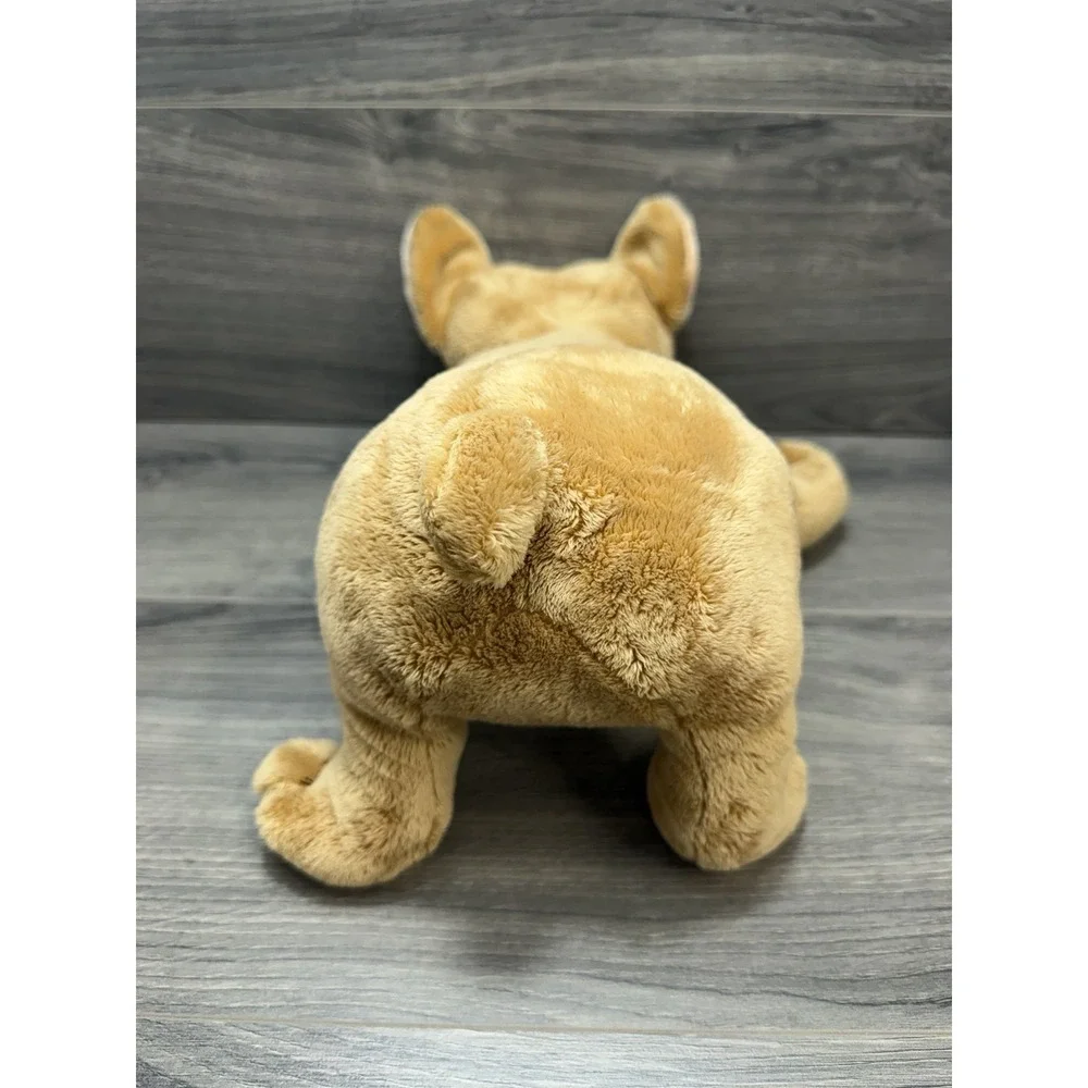Folkmanis French Bulldog Puppy Dog Plush Puppet Stuffed Animal Realistic 15